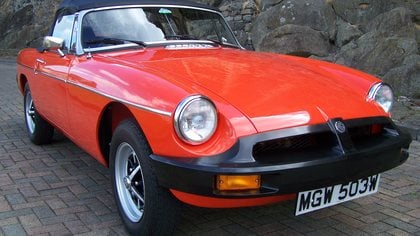 1980 MG MGB  -  5756 Miles From New!