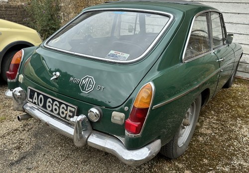 1967 MGB GT For Sale by Auction
