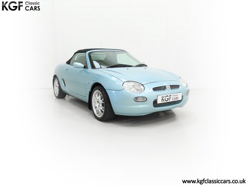 2000 One of Just 650, a Pristine MGF SE Wedgwood with 7,383 Miles VENDU