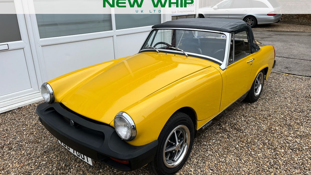 1978 MG Midget Yellow Manual, 4 speed Right Hand Drive in Dersingham ...