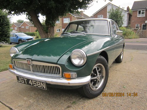 1975 MG MGB GT. Reduced