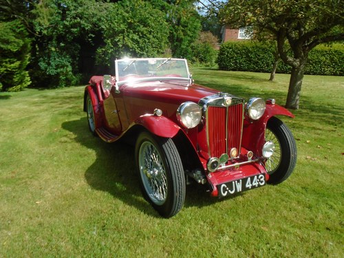 1939 MG TA VENDU