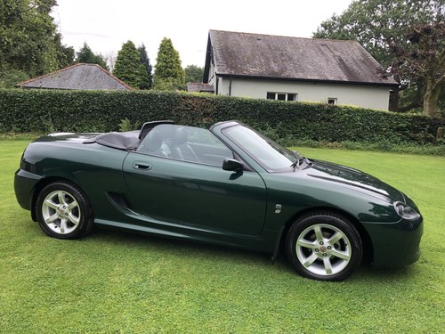 2004 MG TF STEPSPEED B.R.G JUST 5,609 MILES SIMPLY STUNNING! SÅLD