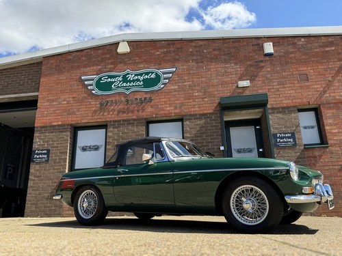 1968 MGB Roadster , 1 owner with total history from new VERKOCHT