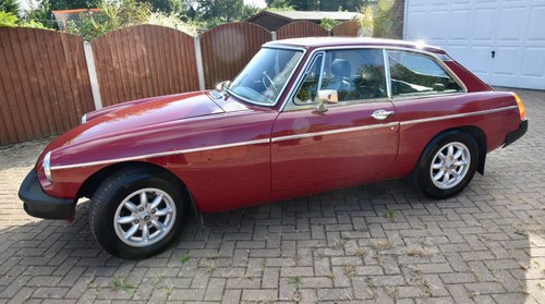 MG B GT 1978 Red VERKAUFT