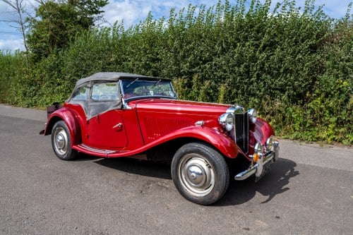1950 MG TD - For Auction 21st September Till salu på auktion