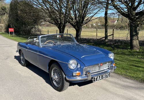 1969 MGC Roadster – with overdrive - low mileage SOLD