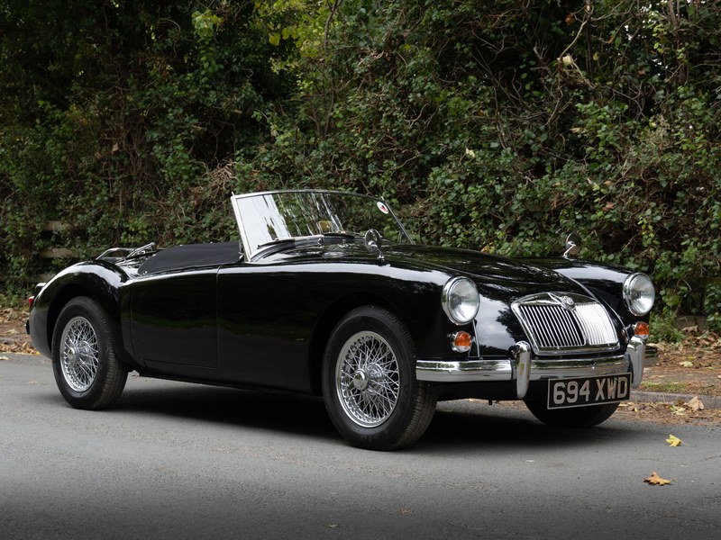MGA 1600 Roadster - 2100 miles since body off rebuild