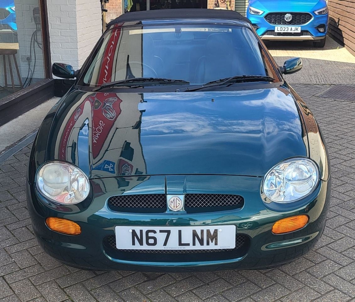 1996 MG MGF Green Manual Right Hand Drive in United Kingdom - For Sale ...