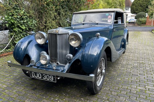 1936 MG SA Tickford Drophead Coupe For Sale by Auction