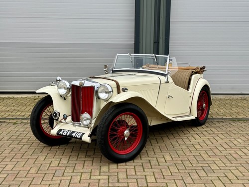 1949 MG TC - Full ‘fresh frame’ restoration VERKOCHT