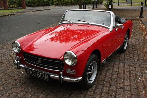1973 MG Midget - HERITAGE BODYSHELL, Rebuilt - Chrome Bumper