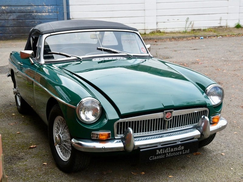 1966 MG B Roadster Mk1 Dark Green