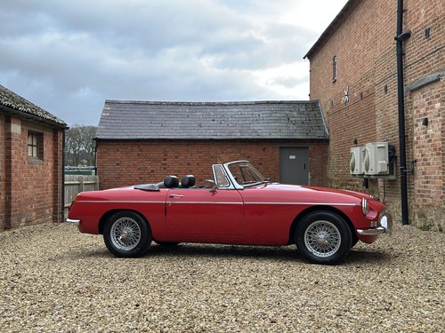 1966 MGB Roadster MK I. Heritage Certificate. Stunning. VENDIDO