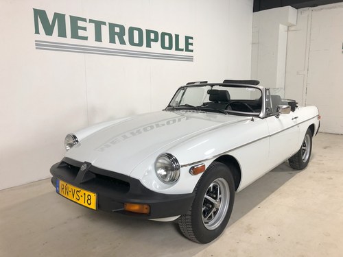1977 MG B, Rubberbumper For Sale