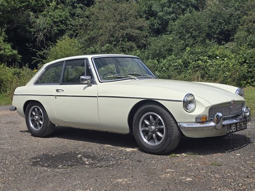 MG B GT, 1969, Old English White - LHD VERKAUFT