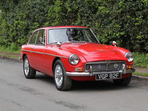 1968 MGC GT Automatic - University Motors SOLD