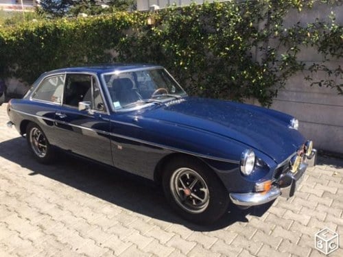 MG MGB MG B-GT Automatique - 1972 A vendre