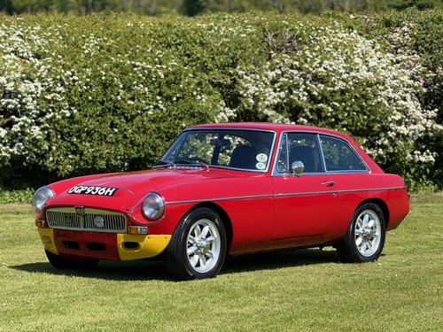 1969 MGC GT 3.0 Manual/Overdrive VENDU
