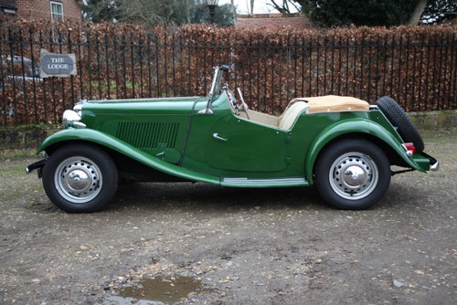 1951 MG TD 2 – correct and unmolested - just lovely - very t VENDIDO