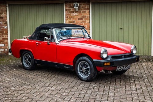 1977 MG Midget Convertible 1500 For Sale by Auction