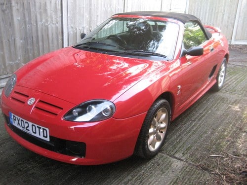 2002 MG TF 1600 SOLD