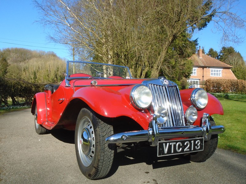 1954 MG TF PRICE REDUCED FROM £16,950 (SPACE NOW NEEDED)