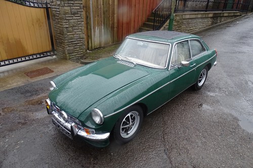 1971 MG B GT For Sale by Auction