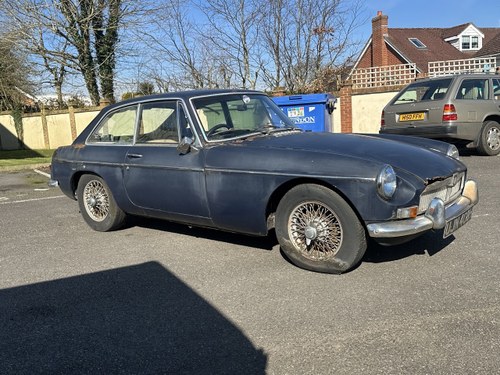 1970 MGB GT - Restoration Project - Runs, Wires, O/D SOLD