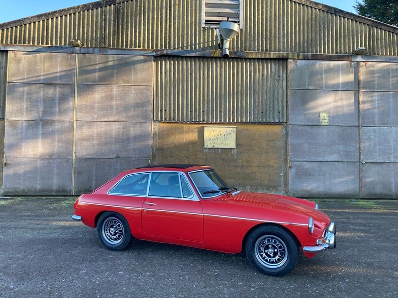 Factory MGB GT V8 fully rebuilt
