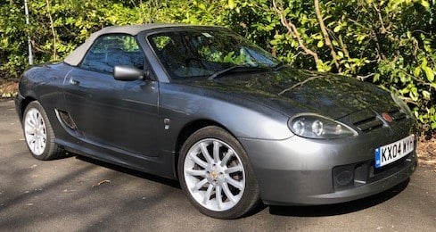 MG TF, sought after X-power Grey, just 26k miles, hardtop.