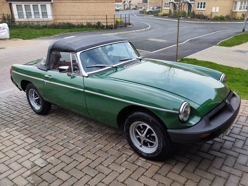 1980 MG MGB Push Button SOLD