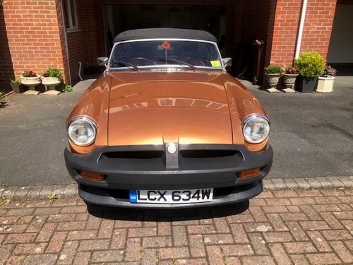 1980 MG MGB Push Button