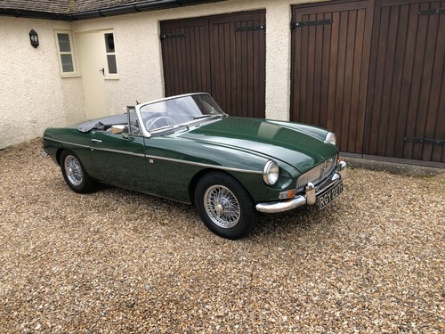 1967 MG MGB Push Button