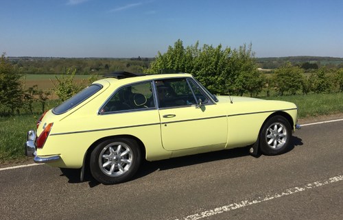 1973 MG MGB GT Now Sold awaiting collection