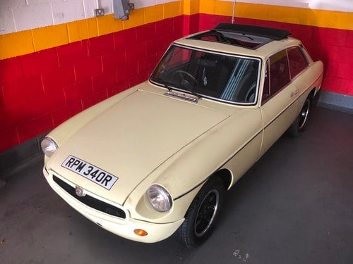 1978 MG MGB GT Starts Drives