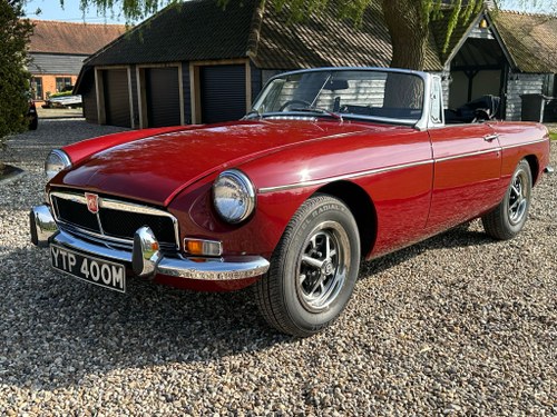 1973 MGB GT Roadster .Nicely Restored Chrome Bumper Overdrive car In vendita
