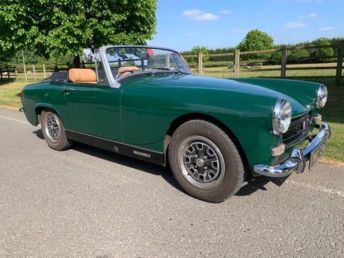 1970 MG Midget MkIII 1275cc in British Racing Green. Stunning! À venda