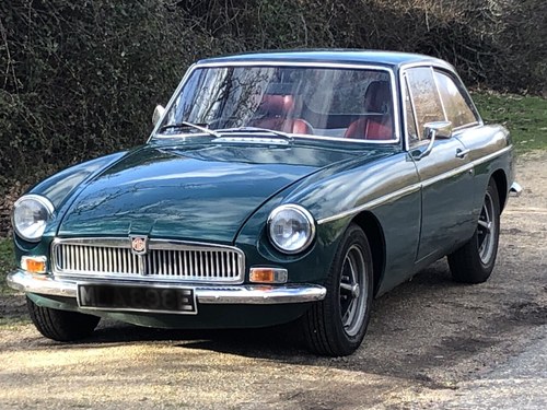 1967 MG MGB GT Historic registered