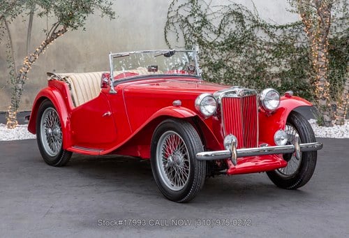 1949 MG TC Right-Hand-Drive Till salu