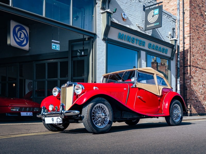 MG TD with Volvo 1.8 Engine
