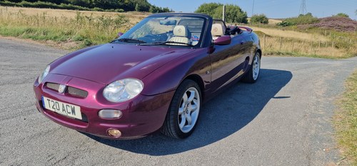 1999 MGF VVC Morello Purple