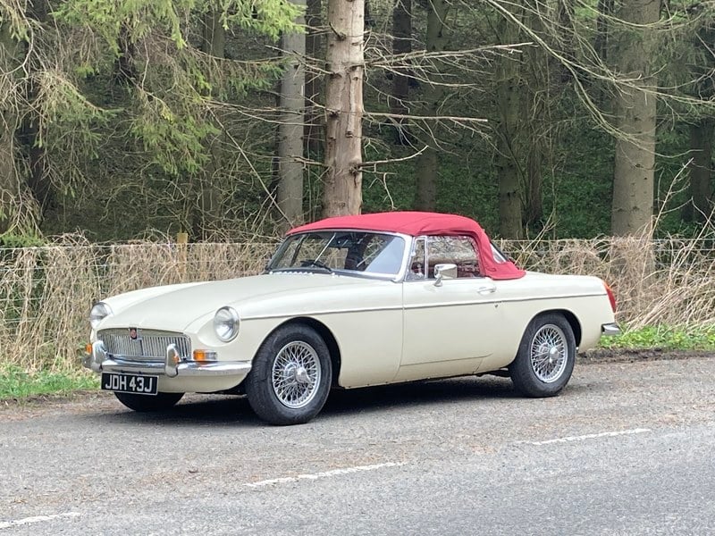 MGB Roadster fully restored