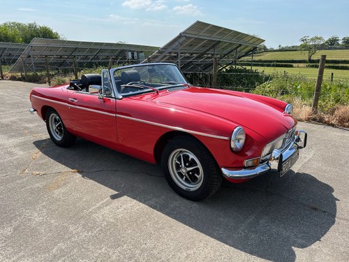 1972 MG MGB Push Button