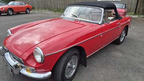 1972 MGB HERITAGE SHELL, Tartan red, special build SOLD