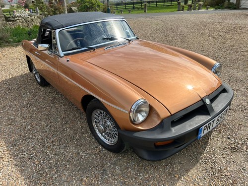 1980 MGB Roadster LE SOLD