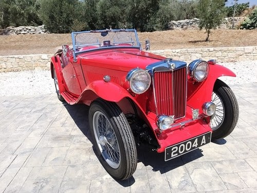 1949 MG TC Supercharged