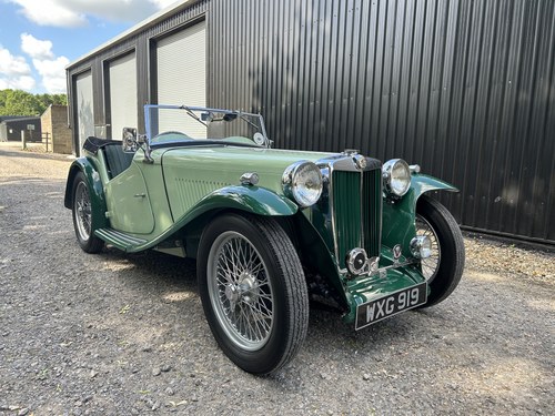 1938 MG TA - 'nut and bolt restoration' VERKAUFT