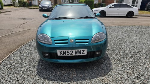 2002 MG TF Lagoon Monogram