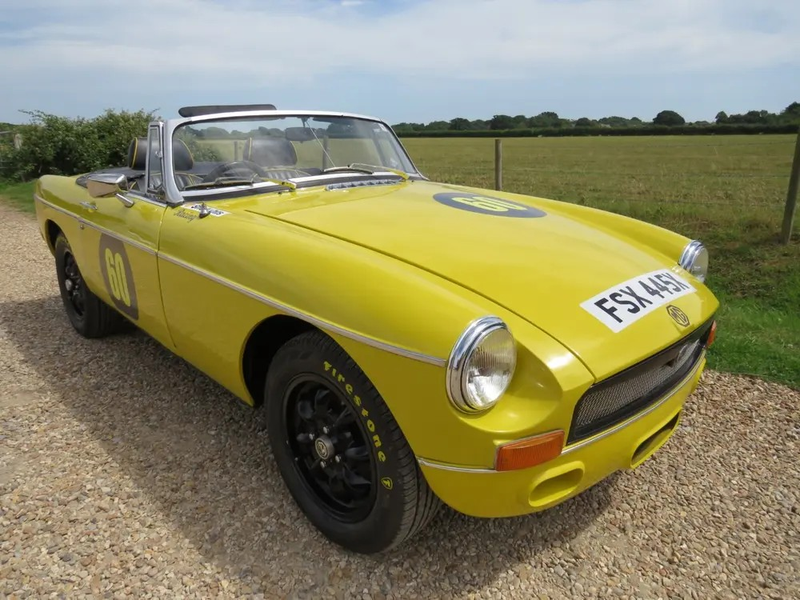 1981 MG ROADSTER B WITH OVER DRIVE